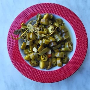 Jalapeno Dilimli Biber Turşusu Acı 600 Gr