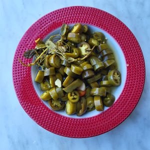 Jalapeno Dilimli Biber Turşusu Acı 600 Gr