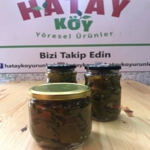 Samandağ  Yağlı Acı Biber Turşusu 600 Gr.