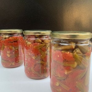 Bamya Konservesi Domatesli ( 650 Gr.)