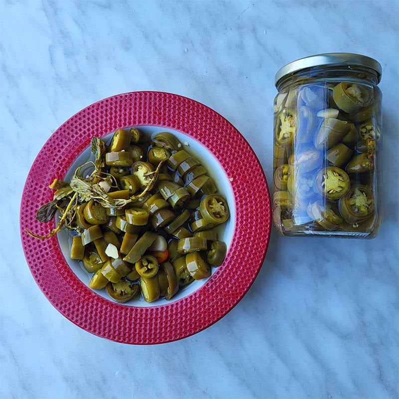 Jalapeno Dilimli Biber Turşusu Acı 600 Gr