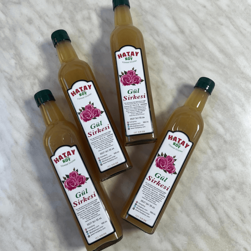 Gül Sirkesi 500 ML
