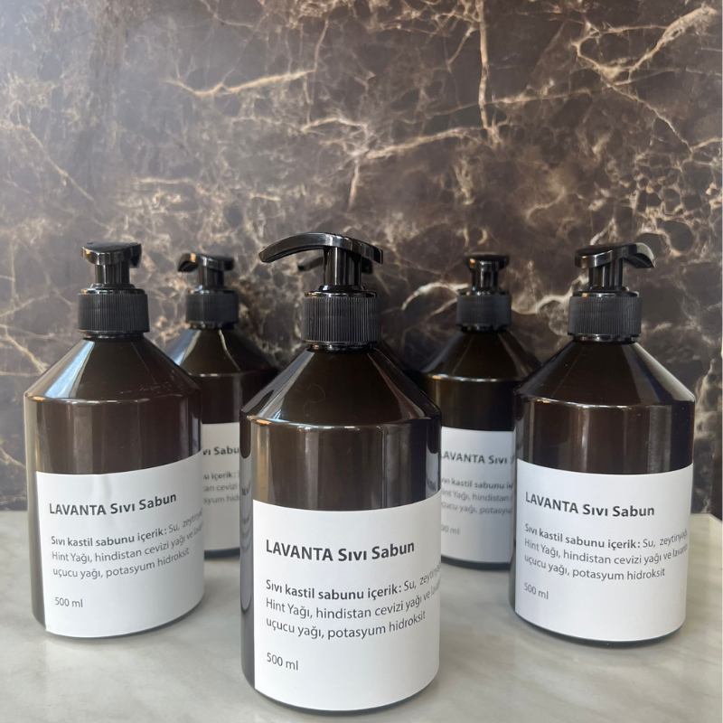 Lavantalı Sıvı Kastil Sabun 500 ML